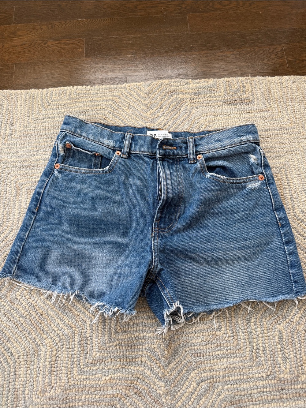 Zara denim shorts